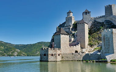 Medieval fortress in Golubac, Serbia Medieval fortress in Golubac, Serbia